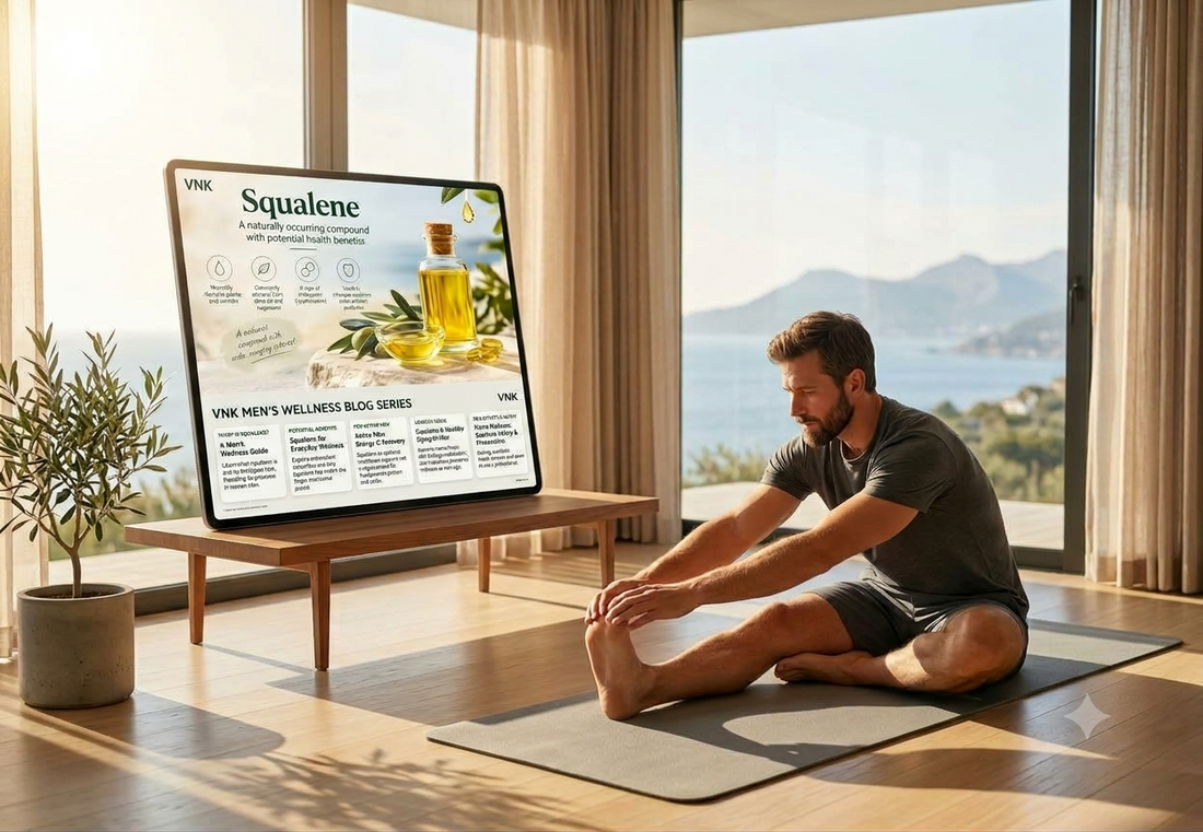 Potential Benefits of Squalene for Men's Everyday Wellness
