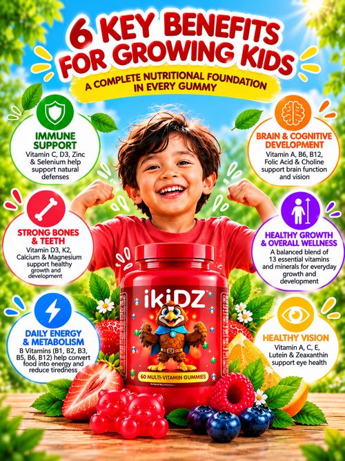 iKids Multi-Vitamins Gummies