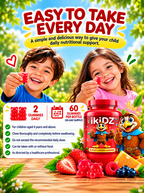 iKids Multi-Vitamins Gummies